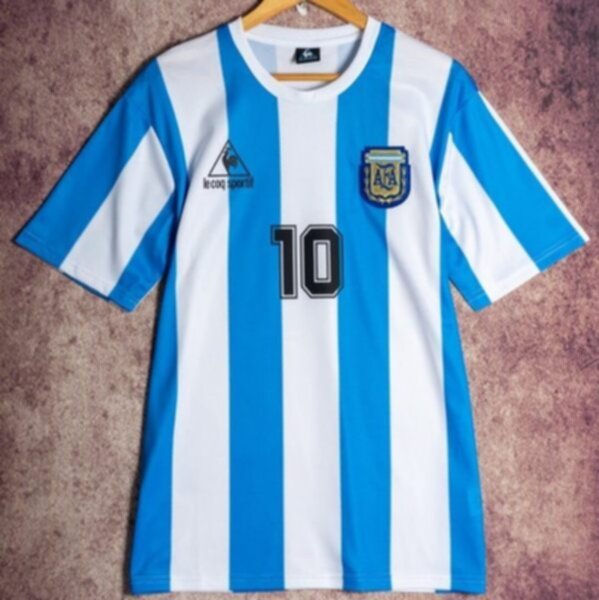 майка сборной Аргентины  ретро №10 MARADONA  1986
