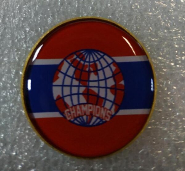 значок Montreal Canadiens №1189  2,5 см металл+полимерная смола