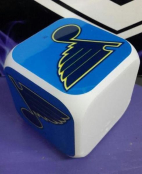 часы с LED St.Louis Blues 8 х 8 х 8см