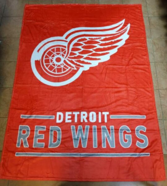 плед Detroit Red Wings  200см х 150см полиэстер 100%