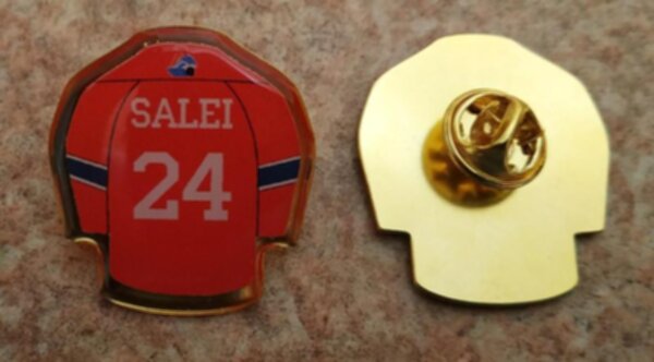значок Локомотив Ярославль №24 SALEI №1391  металл + полимерная смола