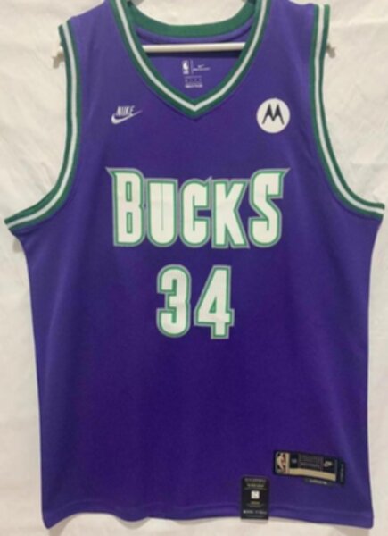 майка баскетбольная Milwaukee Bucks №34 ANTETOKOUNMPO  nike