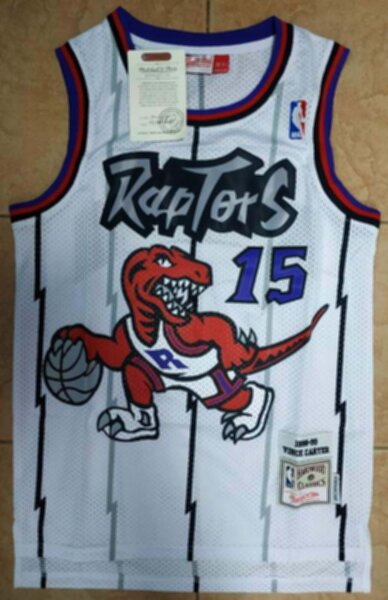 майка баскетбольная  Toronto Raptors №15 CARTER Mitchell & Ness