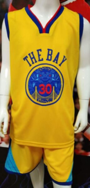 форма  баскетбольная детская Golden State Warriors №30 CURRY
