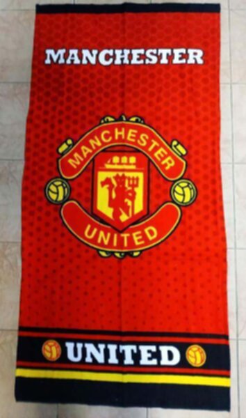 полотенце Manchester United   150см х 70см  хлопок