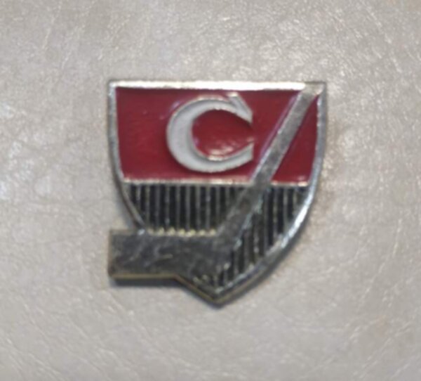 значок Спартак Москва  №0981  2,5 см х 2,5 см  алюминий