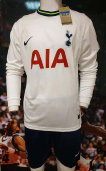 форма Tottenham  длинный рукав  2022-2023  домашняя полиэстер 100%