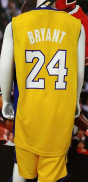 форма баскетбольная детская LA Lakers №24 BRYANT  полиэстер 100%