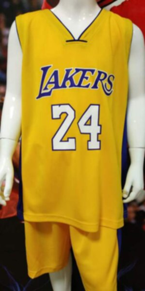 форма баскетбольная детская LA Lakers №24 BRYANT  полиэстер 100%