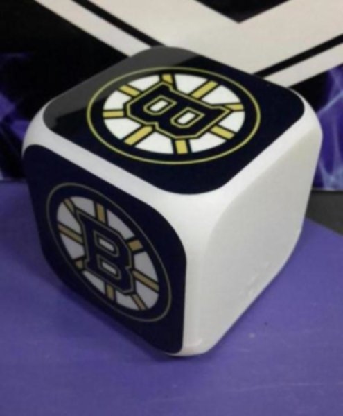 часы с LED Boston Bruins  8х8х8см