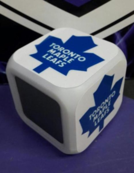 часы с LED Toronto Maple Leafs 8 х 8 х 8см