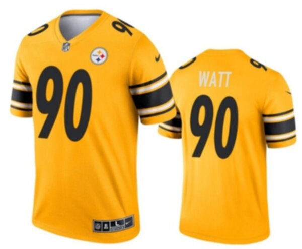 майка для американского футбола Pittsburgh Steelers №90 WATT