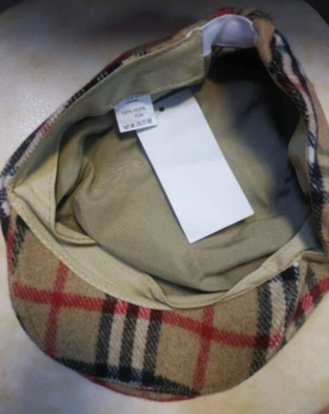 кепка Burberry шерсть 100%