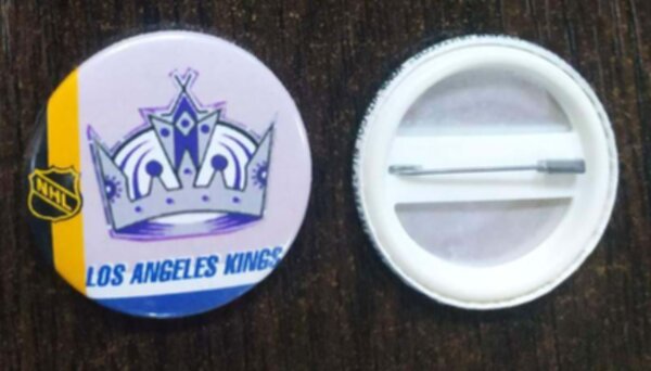 значок Los Angeles Kings  №0357  4см  закатной