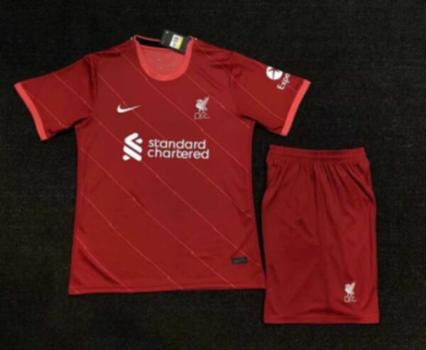 форма детская Liverpool  2021-2022  домашняя