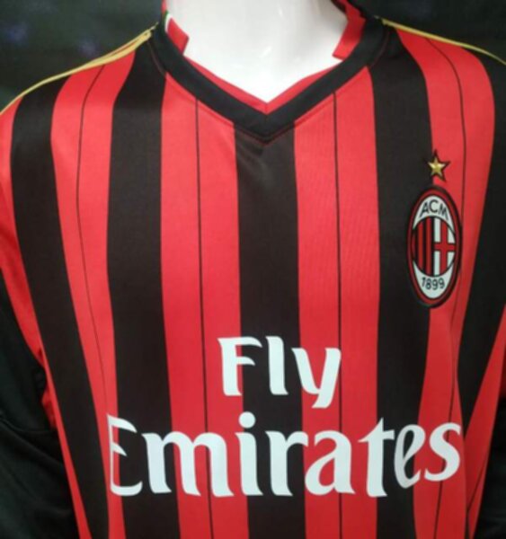 форма  AC Milan  длинный рукав