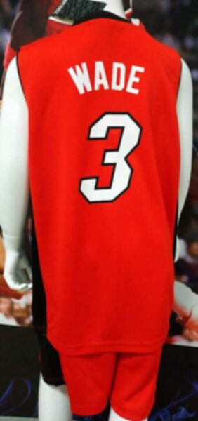 форма баскетбольная детская Miami Heat №3 WADE 