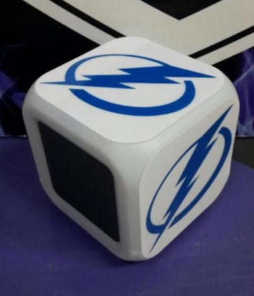 часы с LED Tampa Bay Lightning  8х8х8см