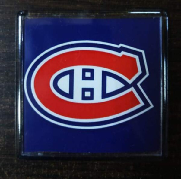 магнит Montreal Canadiens  6х6см пластик