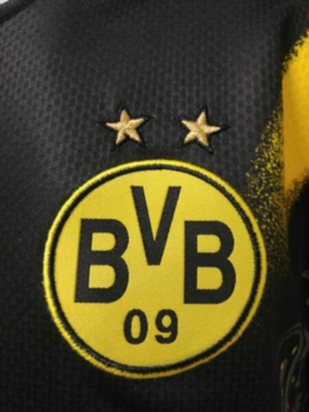 форма Borussia Dortmund  длинный рукав 2020-2021 гостевая  полиэстер 100%