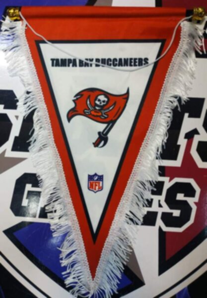вымпел Tampa Bay Buccaneers  40 Х 25 см  матерчатый