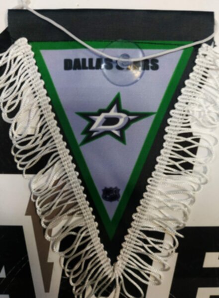 вымпел  Dallas Stars  16 Х 11 см  матерчатый