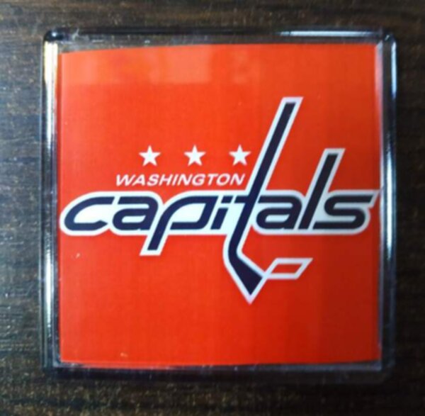 магнит Washington Capitals  6х6см пластик