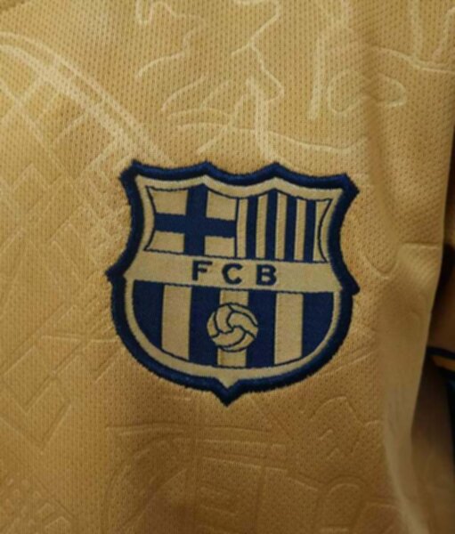 форма детская Barcelona №9 LEWANDOWSKI 2022-2023  гостевая