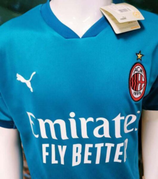 форма AC Milan  2020-2021  резервная полиэстер 100%