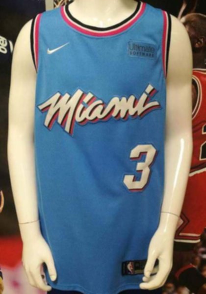 майка баскетбольная Miami Heat №3 WADE  nike