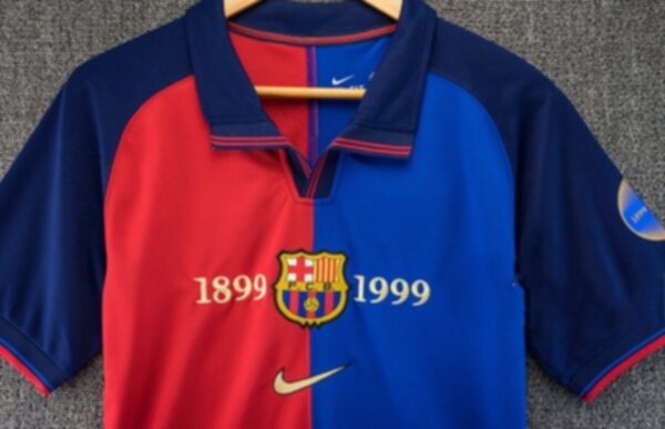 майка Barcelona 1999   ретро  полиэстер 100%