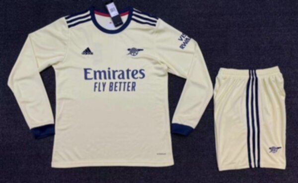 форма Arsenal   длинный рукав  2021-2022  гостевая