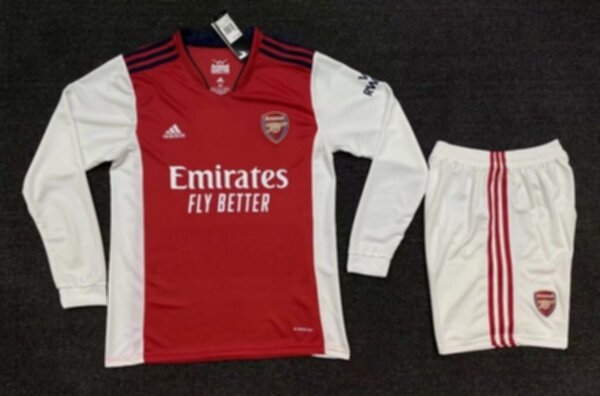 форма Arsenal   длинный рукав  2021-2022  домашняя