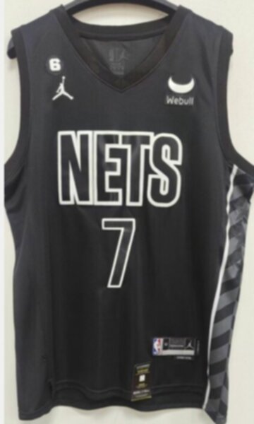 майка баскетбольная Brooklyn Nets №7 DURANT  jordan
