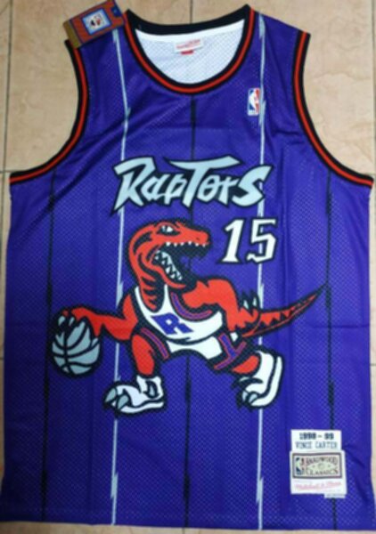 майка баскетбольная  Toronto Raptors №15 CARTER Mitchell & Ness