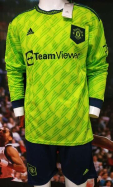 форма Manchester United  длинный рукав   2022-2023  резервная  полиэстер 100%