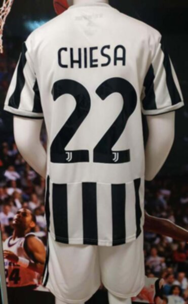 форма Juventus  №22  CHIESA   2021-2022  домашняя   полиэстер 100%