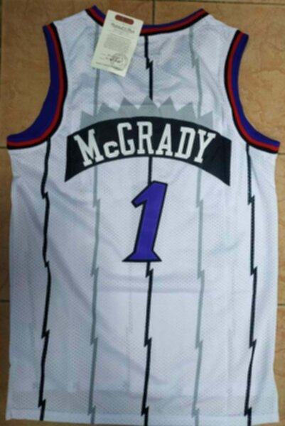майка баскетбольная  Toronto Raptors №1 McGRADY  Mitchell & Ness