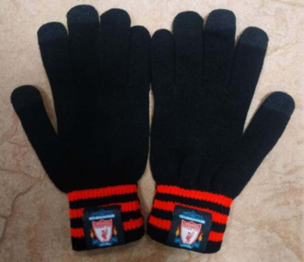 перчатки вязанные сенсорные Liverpool