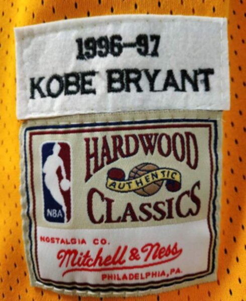 майка баскетбольная Los Angeles Lakers №8 BRYANT   Mitchell & Ness 