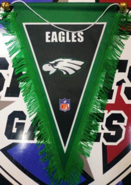 вымпел Philadelphia Eagles  40 Х 25 см  матерчатый