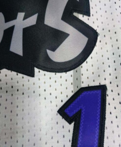 майка баскетбольная  Toronto Raptors №1 McGRADY  Mitchell & Ness
