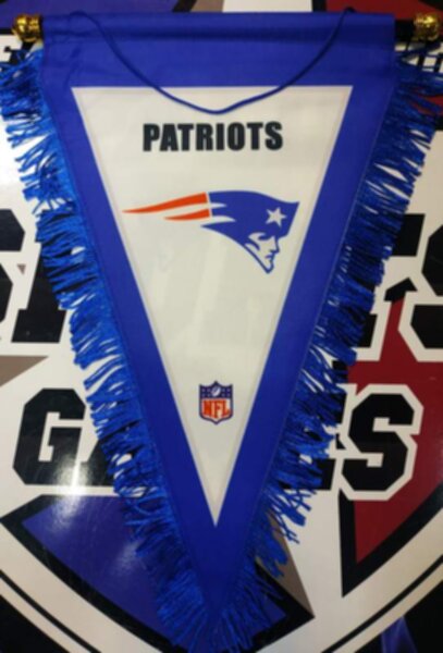 вымпел New  England Patriots  40 Х 25 см  матерчатый