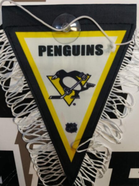 вымпел   Pittsburgh Penguins  16 Х 11 см  матерчатый