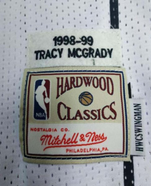 майка баскетбольная  Toronto Raptors №1 McGRADY  Mitchell & Ness