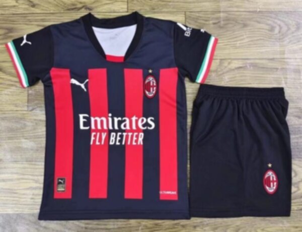 форма детская AC Milan  2022-2023  домашняя