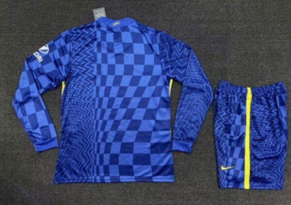 форма Chelsea длинный рукав 2021-2022  домашняя