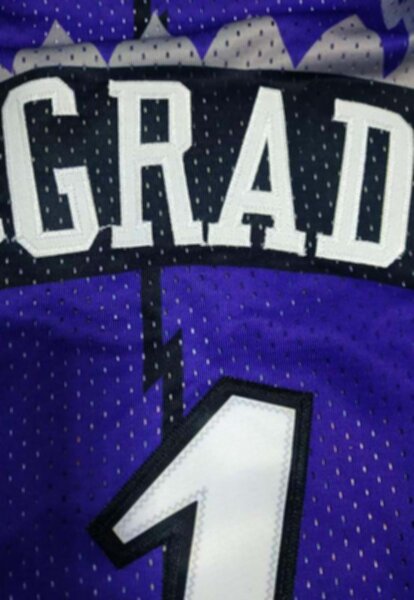 майка баскетбольная  Toronto Raptors №1 McGRADY  Mitchell & Ness