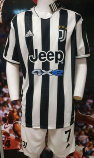 форма Juventus  №7 RONALDO  2021-2022  домашняя   полиэстер 100%