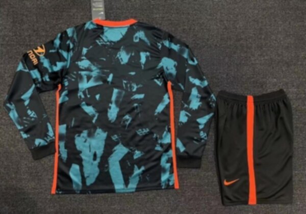 форма Chelsea длинный рукав 2021-2022  гостевая